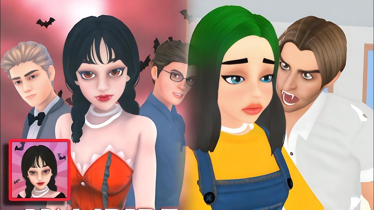 Become a Vampire Queen 🧛‍♀️👑 Part 1