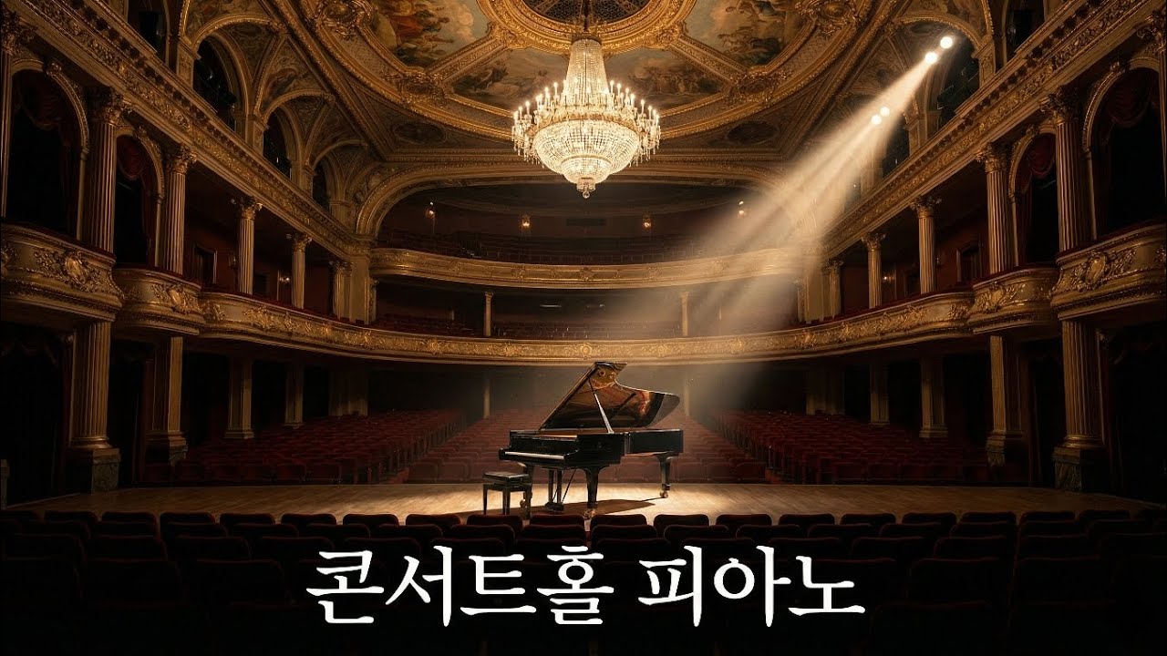 콘서트홀에서 울려 퍼지는 피아노 독주 | 격조 있는 클래식