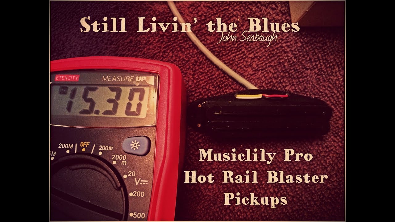 Musiclily Pro Hot Rail Blasters Bridge Pickup Test