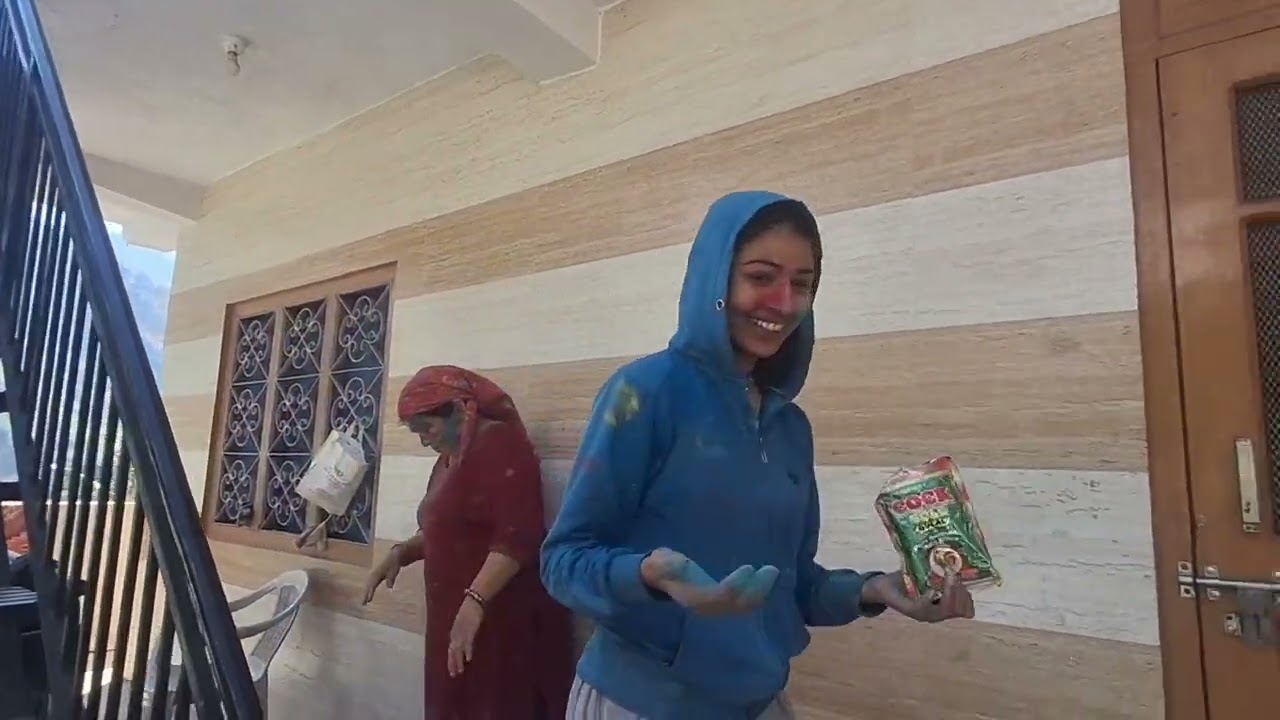 Colour of Festival!!Happy Holi🪅🥳#happiness #happyholi 