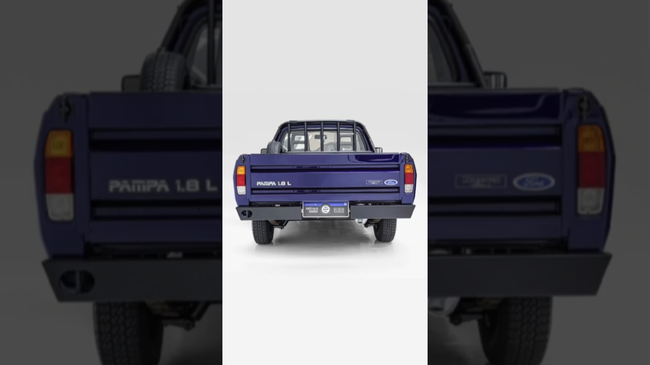 A Ford Pampa L mais zero que vai ver hoje! #ford #pampa #azul #carroantigo #classiccars