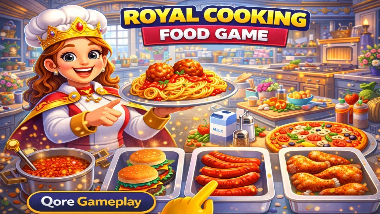 Royal Cooking: Food Game | Fast Kitchen, Time Management & Chef Gameplay (Android/iOS)