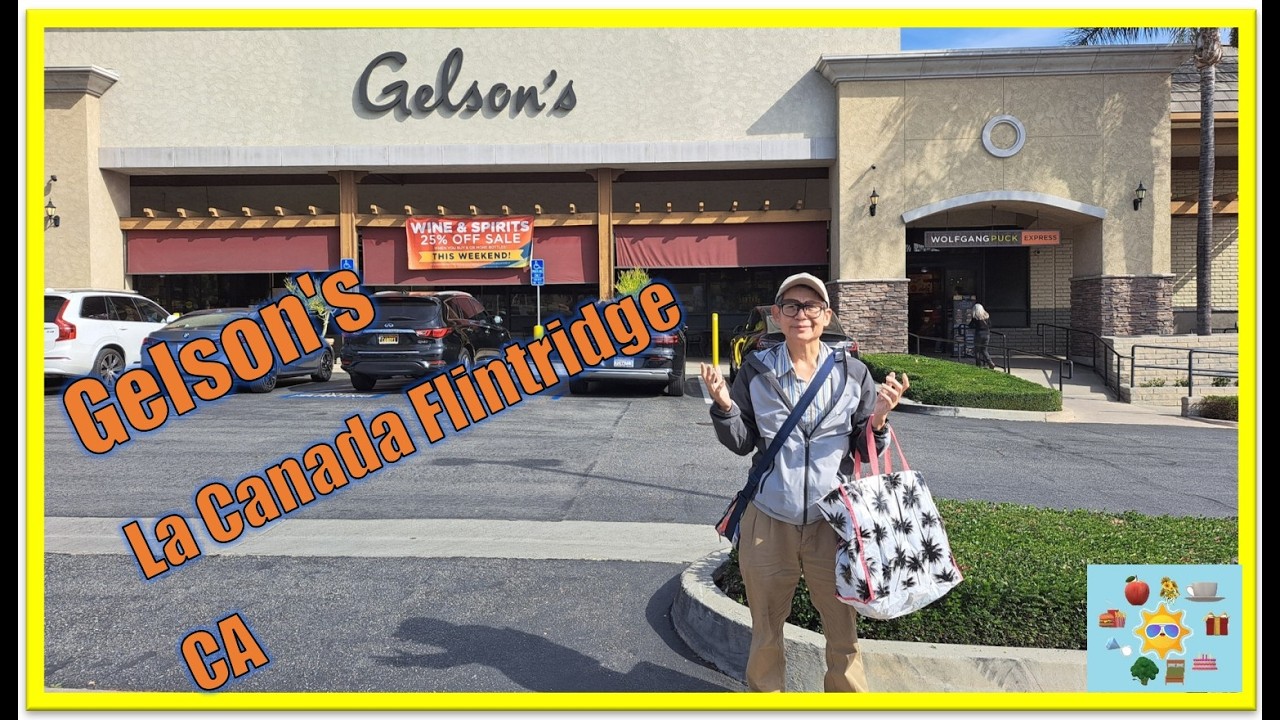 GELSON'S LA CAÑADA FLINTRIDGE CA Los Angeles Chain Gourmet Supermarket inside Plaza De La Cañada