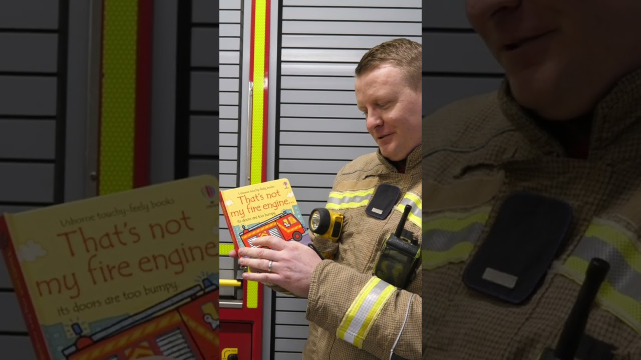 Happy #WorldBookDay from Usborne and our friends at London Fire Brigade!  🚒