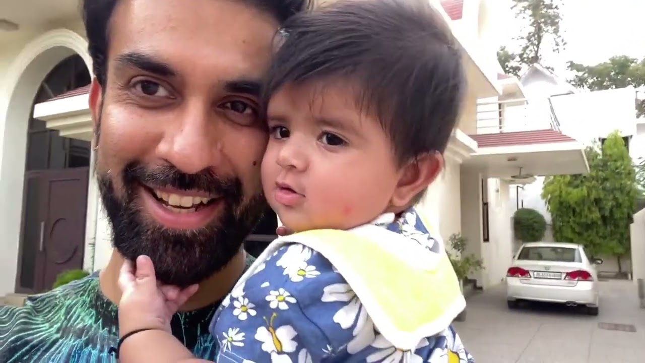 Ziana's first trip to kolkata to be with her Dadu ❤️