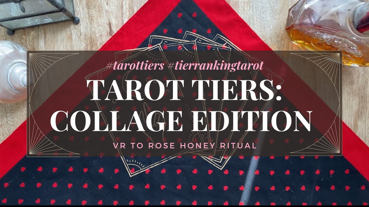 Tier Ranking My Tarot Collection: Collage Decks | Inspired by 