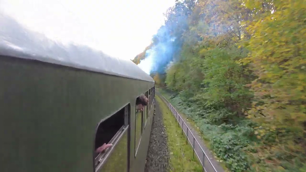 Mit dem Dampfzug nach Marienberg - Teil 1 - Hetzdorf