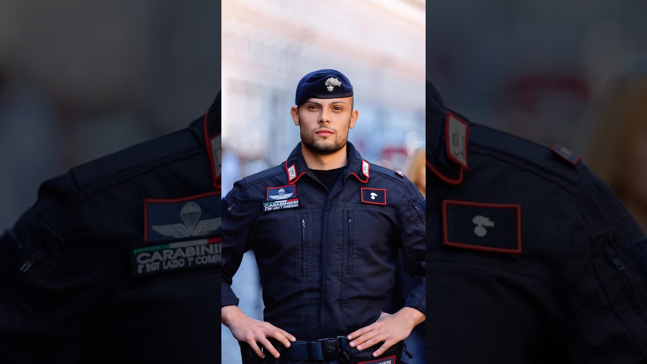I carabinieri sono così forti… Sono la gendarmeria nazionale militare d’Italia #carabinieri