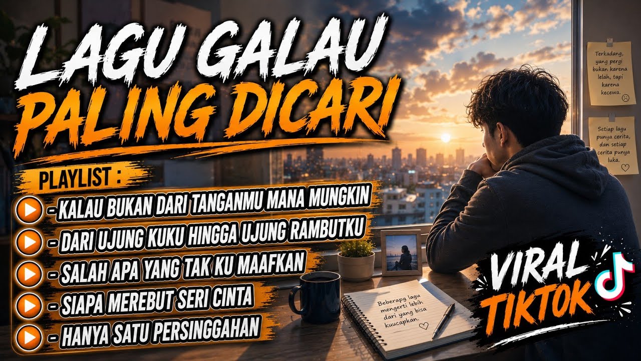 Kumpulan Lagu Galau Terbaik 2025 ❤️ Playlist Lagu Sedih Viral Tiktok Paling Dicari 