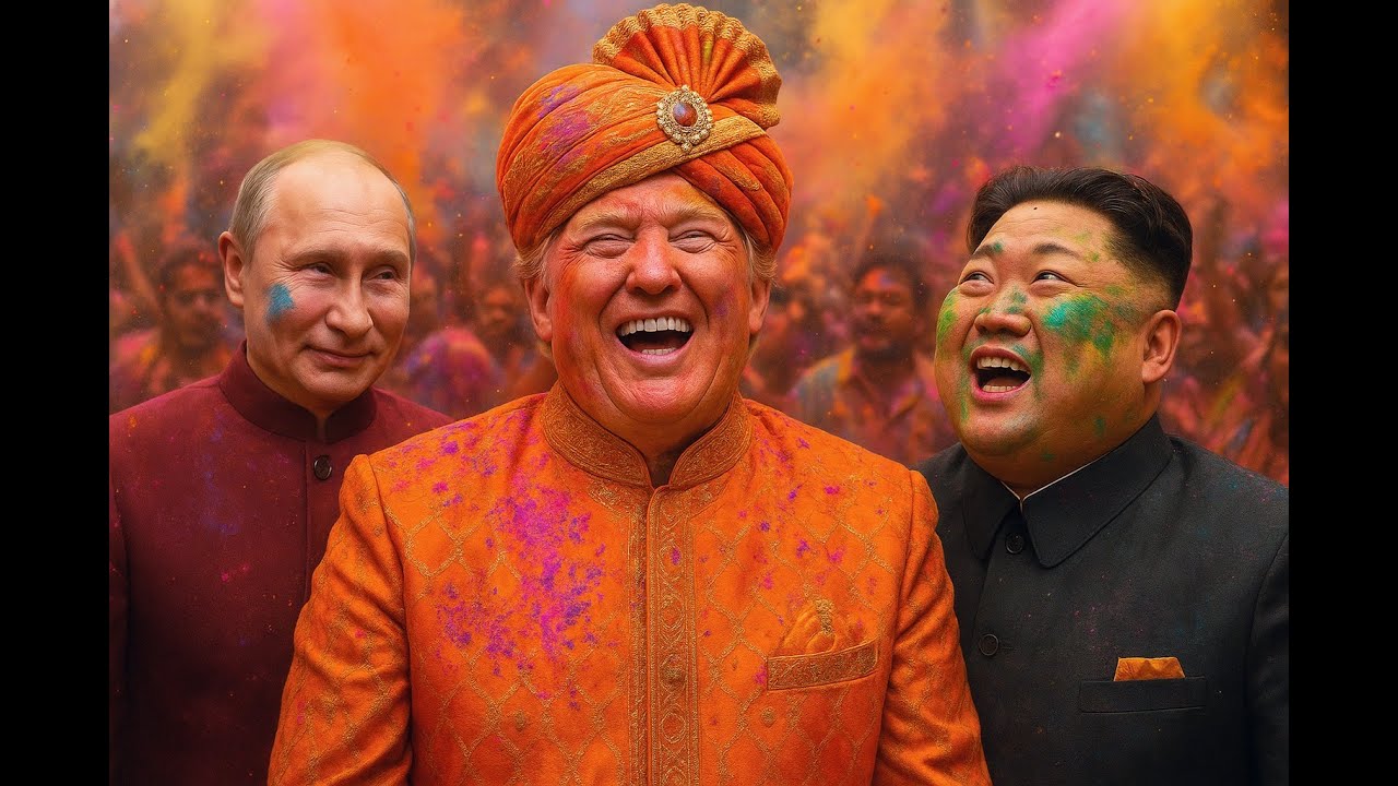 Bollywood&rsquo;s Secret Weapon: Diplomacy Through Dance (Official Music video)#trump#funny  #memes #music