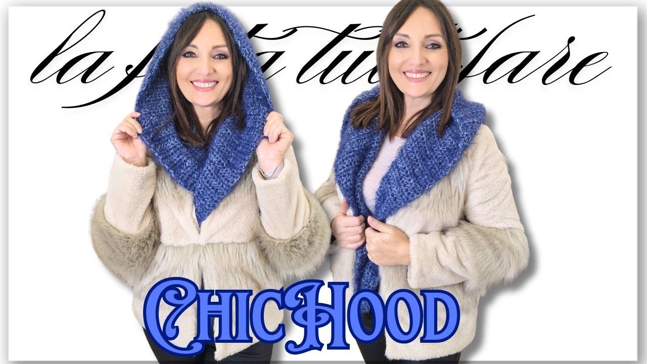 "Innamorati di ChicHood: La Sciarpa con Cappuccio che Tutti Desiderano"