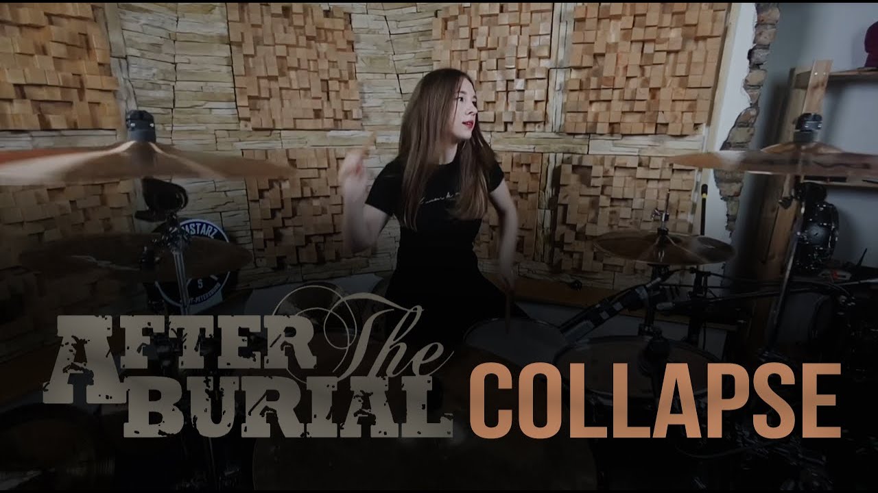 After The Burial - Collapse (Drum cover by Katya Rogalinskaya)
