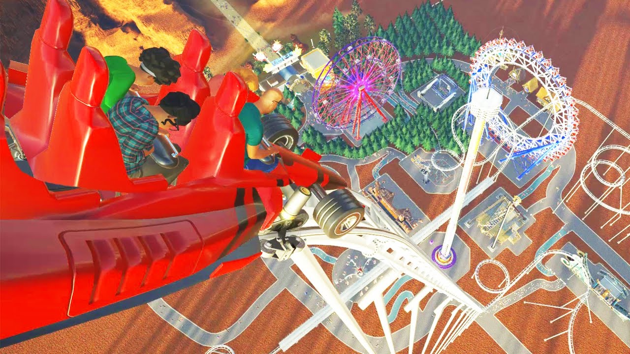 LA DESCENTE MORTELLE | Planet Coaster