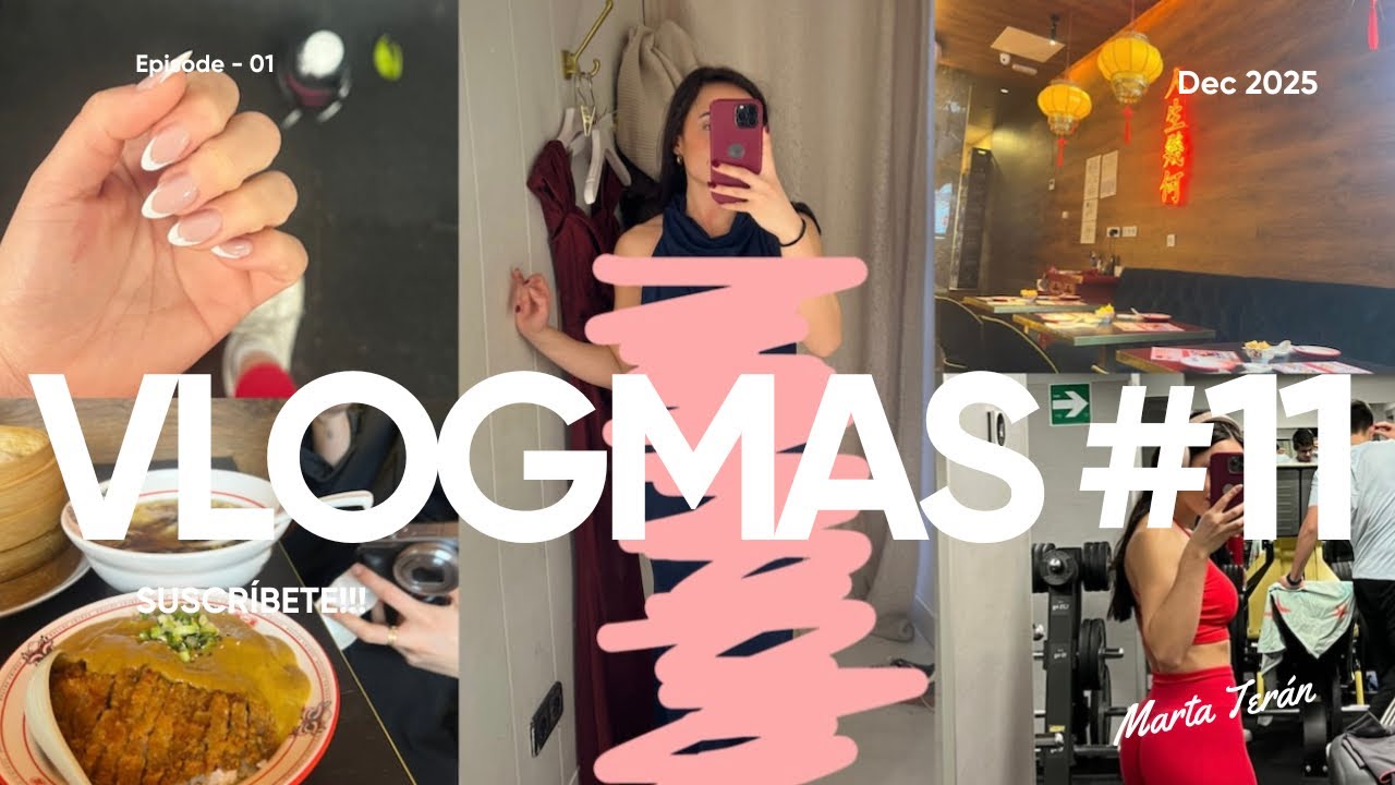 buscando vestido para los ídolo + unboxing tops gym #vlogmas11