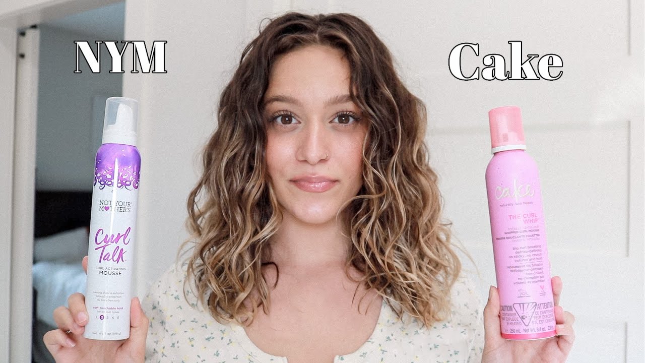 Comparing the Cake curl whip & the NYM curl talk mousse | Crazy Difference!!