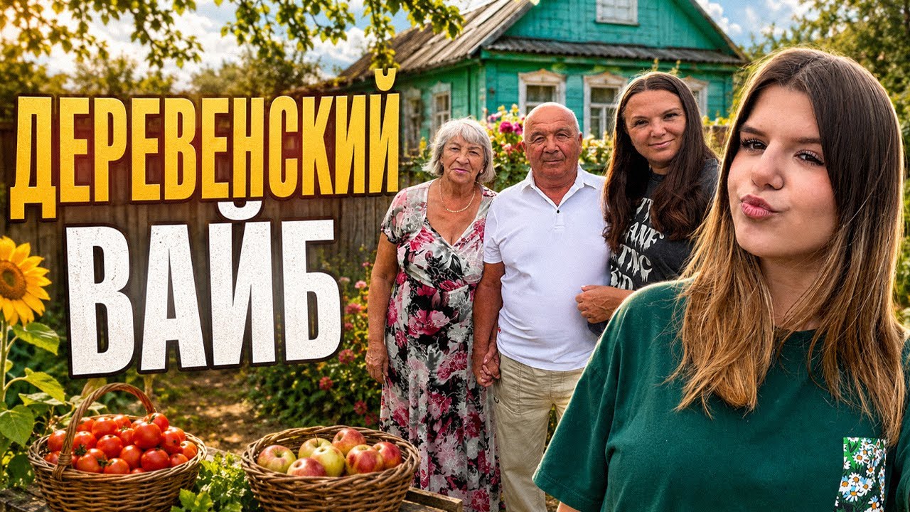 Влог из деревни