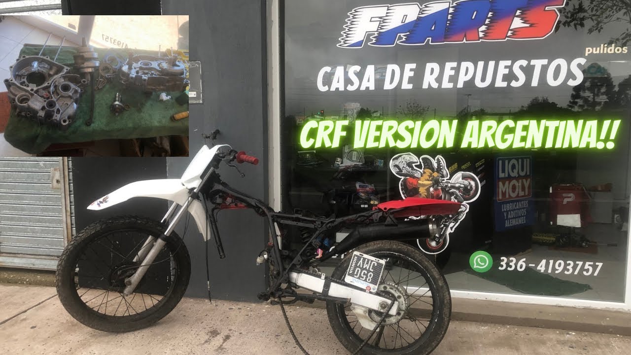MODIFICANDO MI MOTO A CRF 230 6 octubre