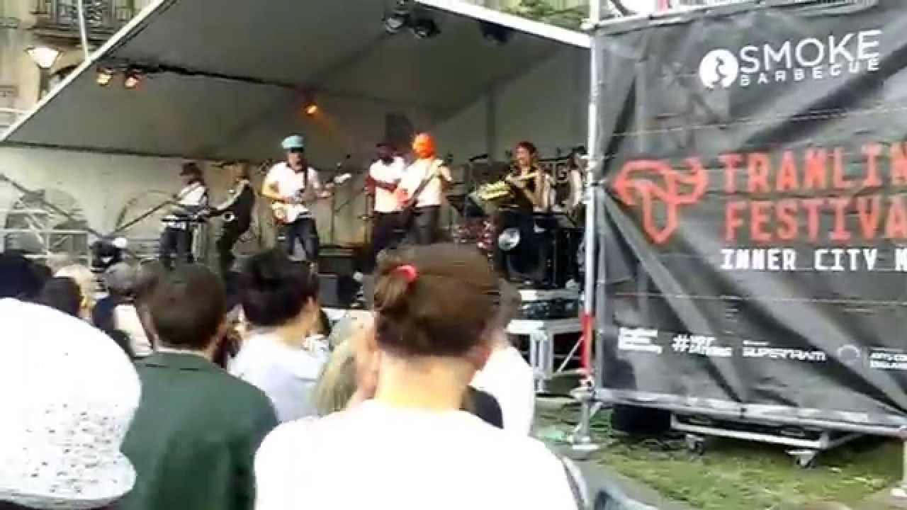 Jungle Lion singing Prince @ Tramlines 2015
