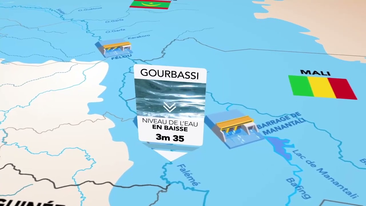 Situation hydrologique du 16 octobre 2025 du bassin du fleuve Sénégal