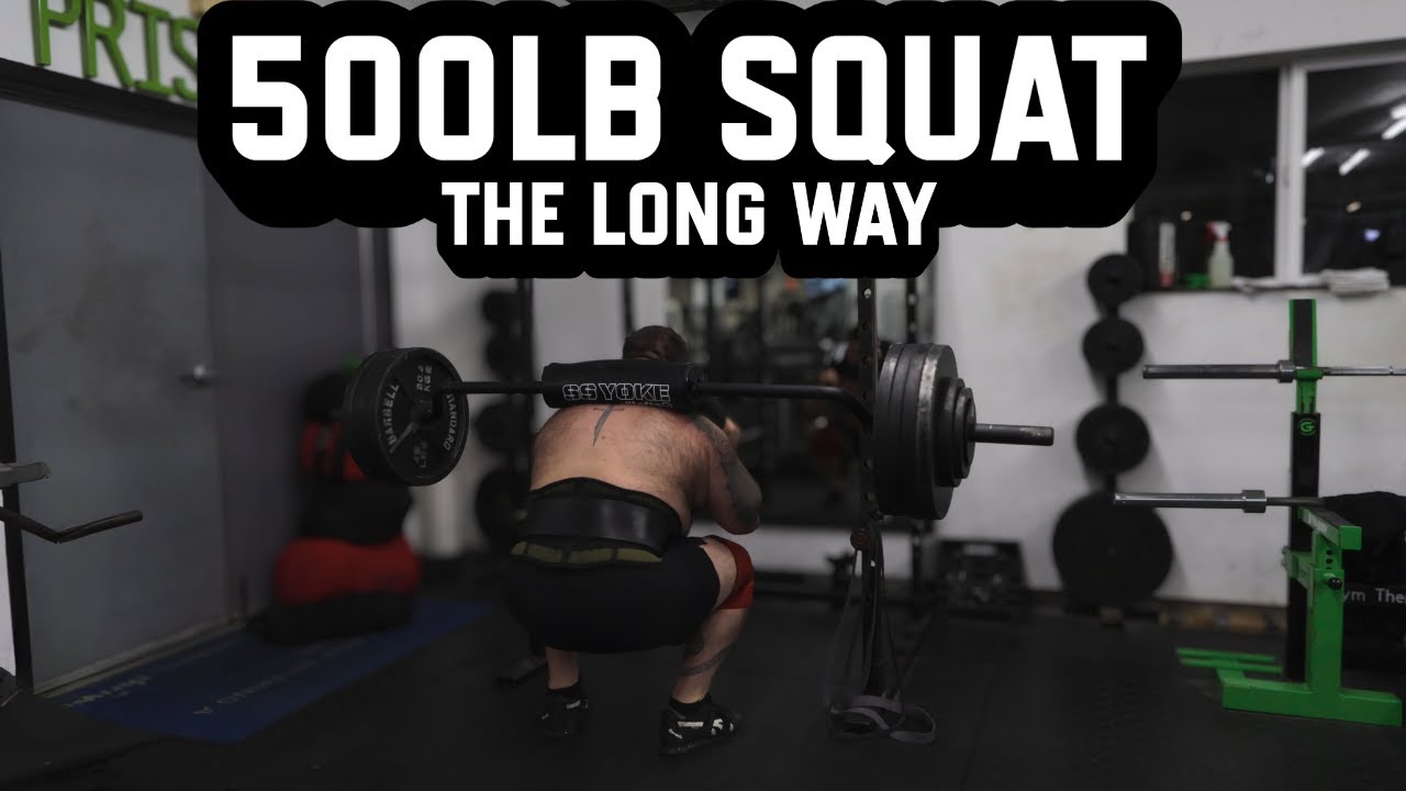 Strongman SQUAT DAY || Off Season