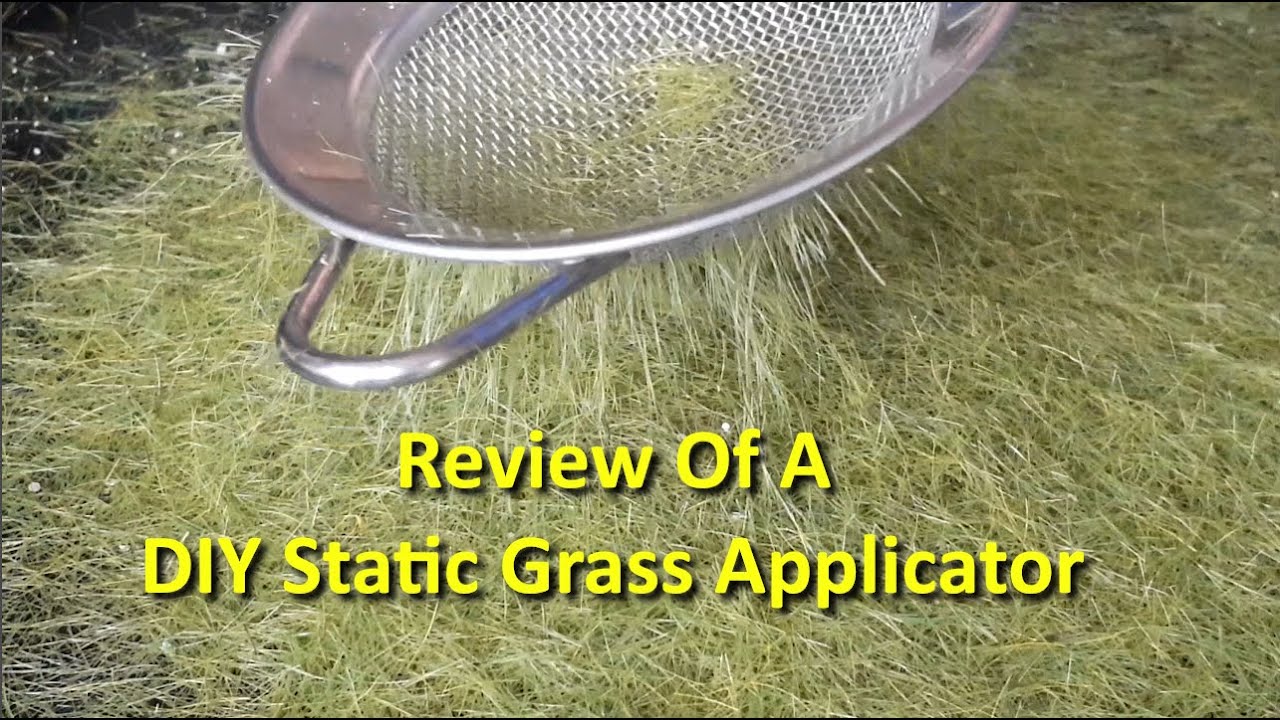 How A Powerful Static Grass Applicator Stands Grass Upright