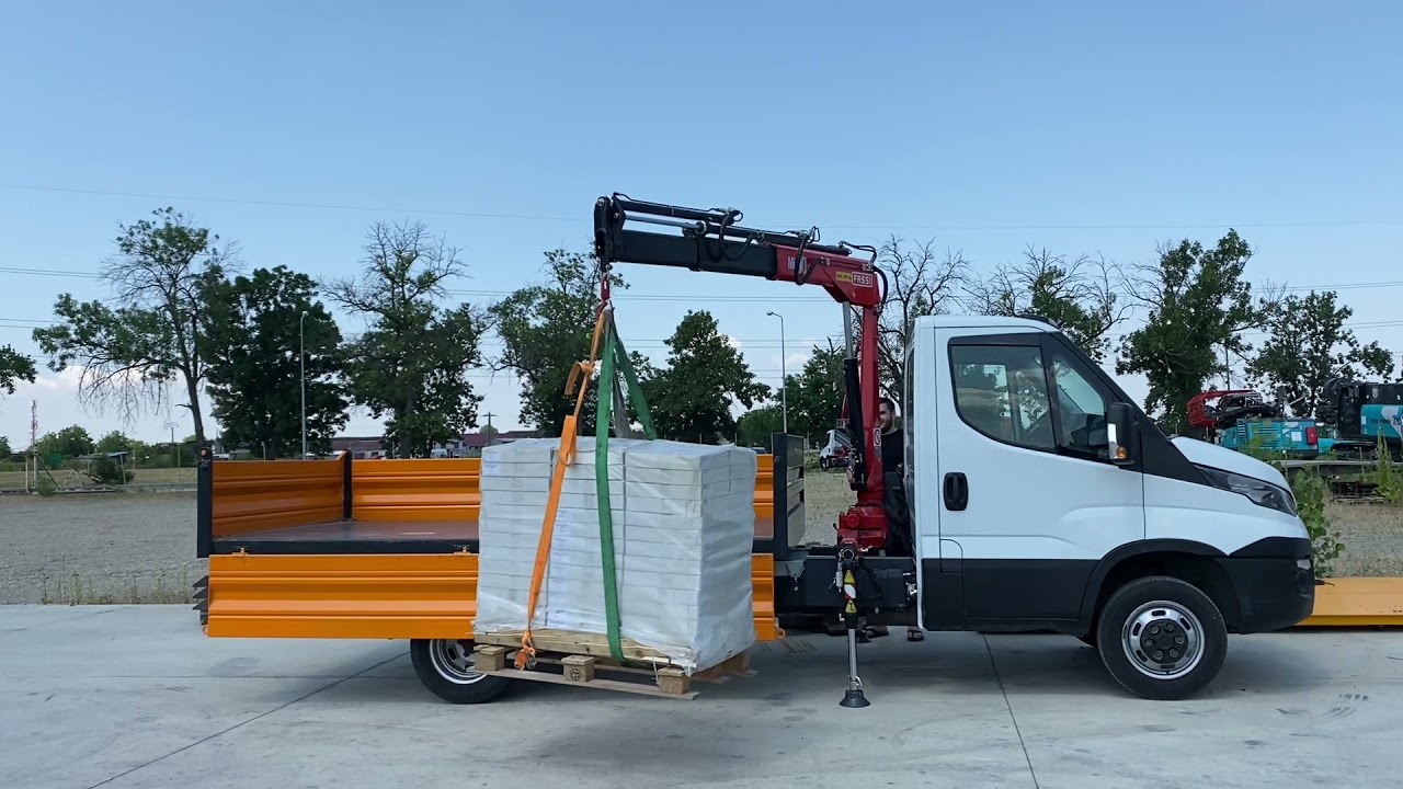 Iveco Daily 3.0 with krane Fassi 2tones New