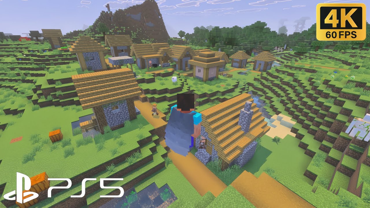 Minecraft - Vibrant Visual (Ps5) 4K 60FPS - No Commentary