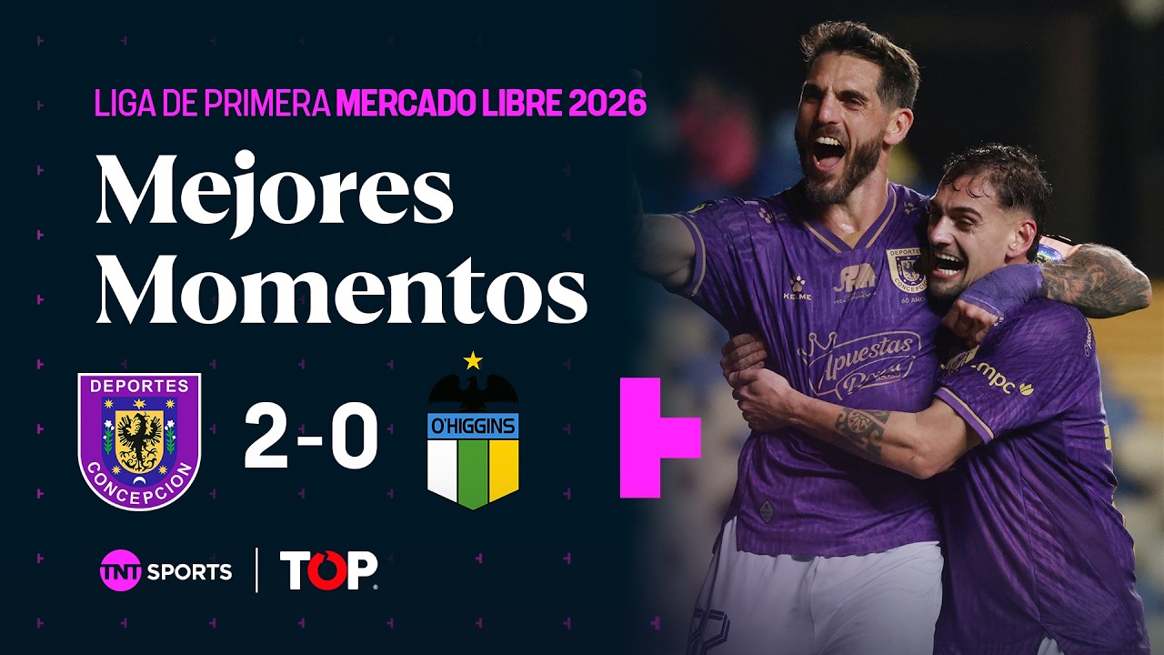 Compacto TOP | 🟣 Dep. Concepci&oacute;n 2 - 0 🔵⚪ O'Higgins | Liga de Primera Mercado Libre 2026 - Fecha 16