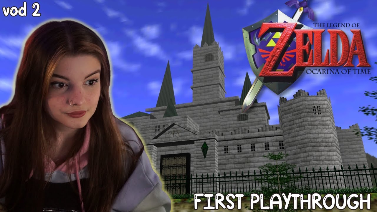 Ocarina of Time first playthrough part 2 | hyrule castle!