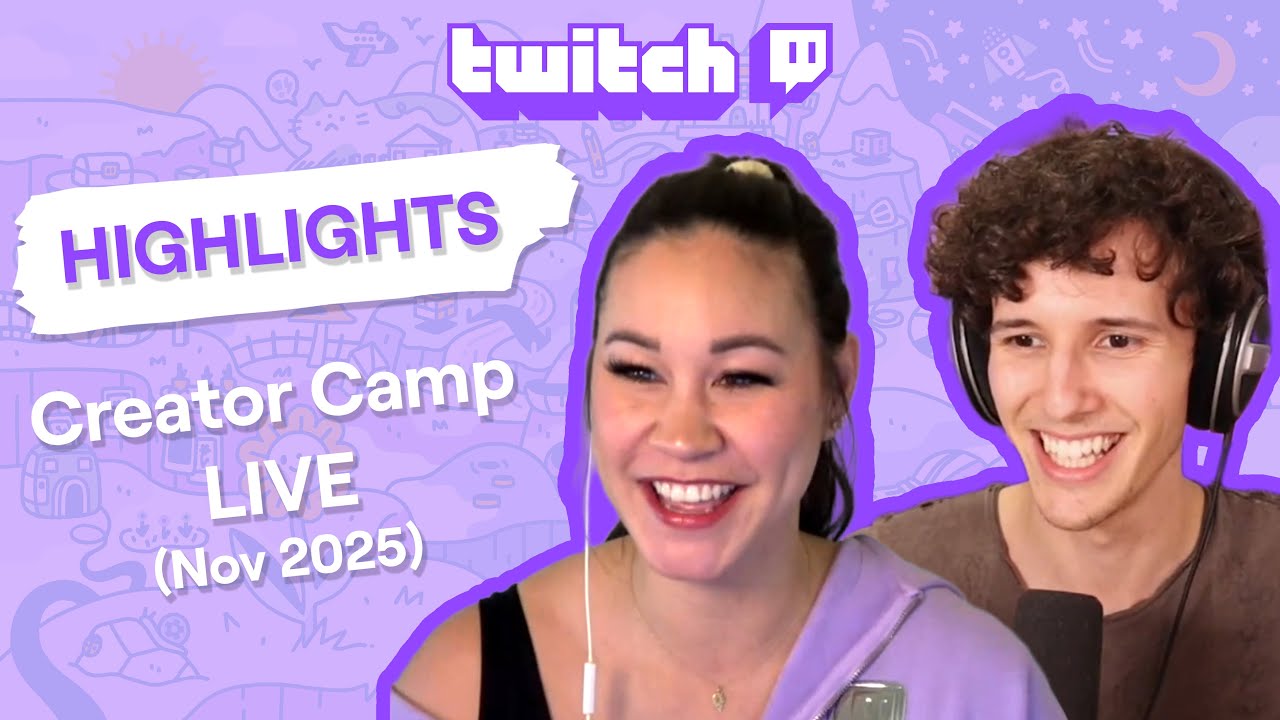 How to LEVEL UP as a Twitch Streamer! | HIGHLIGHTS from Creator Camp LIVE (Nov 2025)
