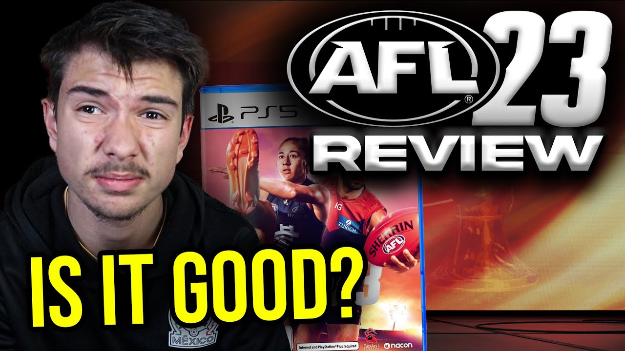 AFL 23 MY FIRST GAME + REVIEW(is it that bad?)