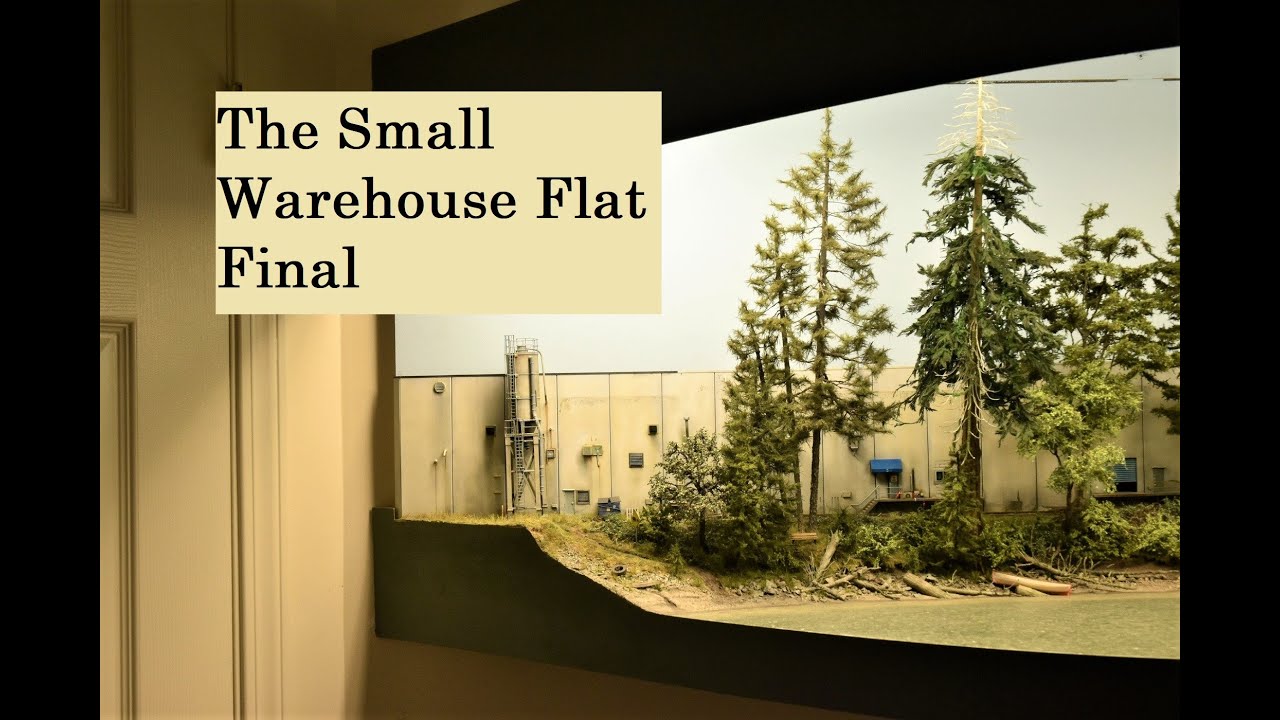 The HO Scale Baby Warehouse Flat Final | River Road - Vlog #92