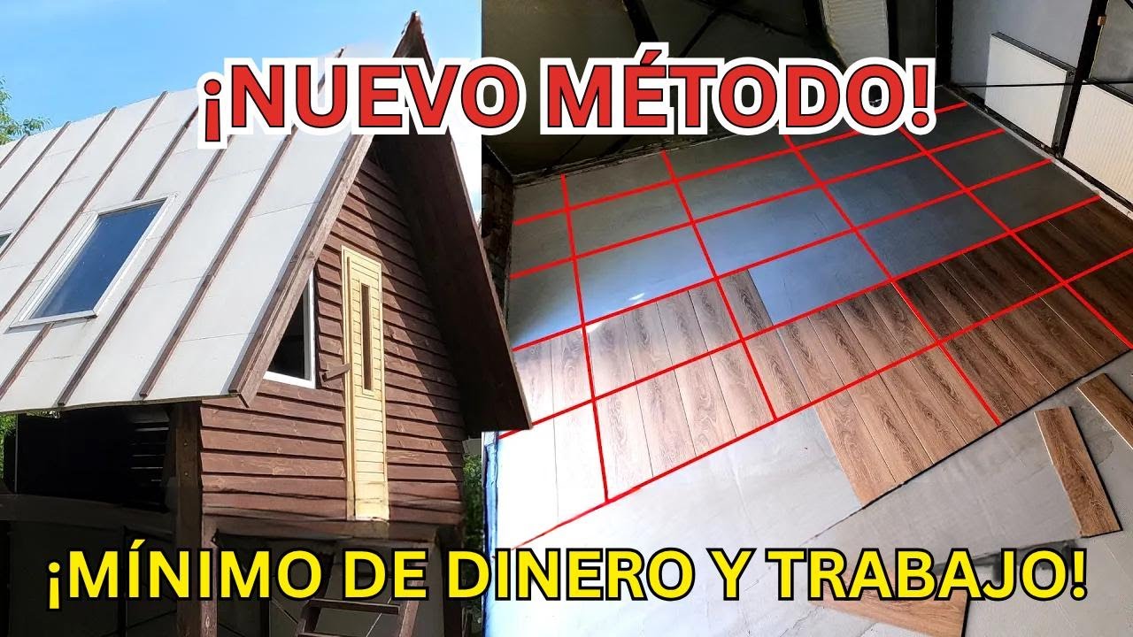 Construye tu Casa de 2 Pisos por $1000 con 50 m² ¡Hazlo tú mismo!