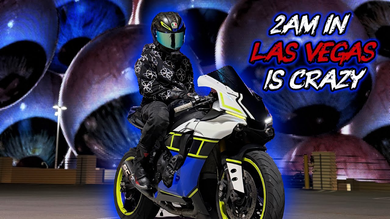 SUPER BIKES RIP THROUGH LAS VEGAS ALL NIGHT LONG!