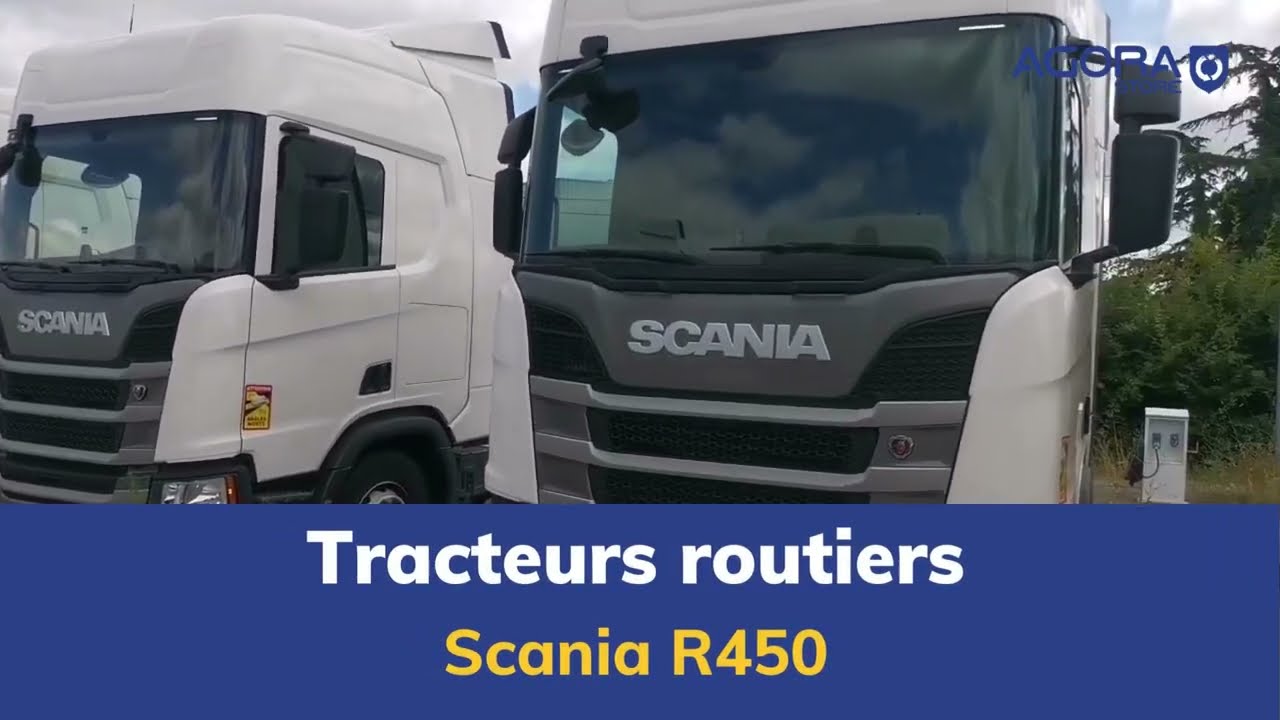 Tracteurs routiers Scania - Vente exceptionnelle sur Agorastore