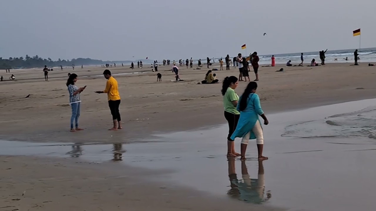 Sunset View at South Goa Velsao beach #goa #southgoabeach #velsao_beach