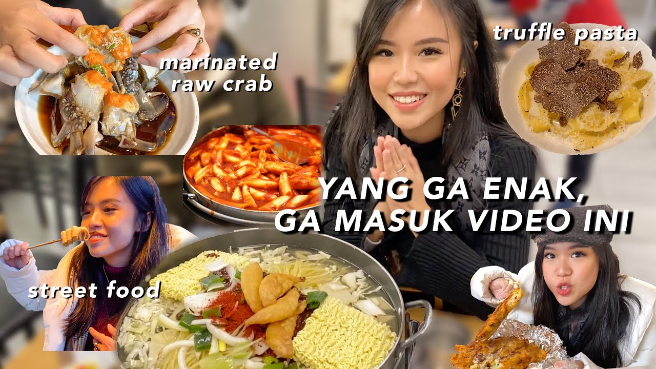 MAKANAN WAJIB DI KOREA! Dari Street Food Ke Restoran Michelin Star! VLOG