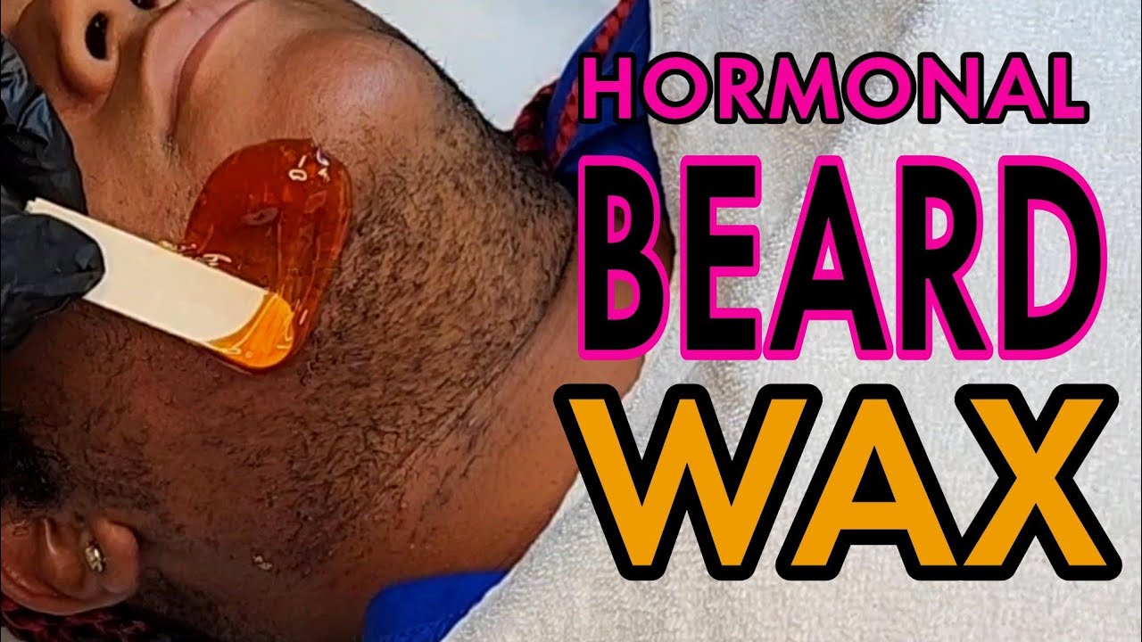 Thick Hormonal Beard Wax (Short Hair) #Hirsutism #Beard #ChinWax