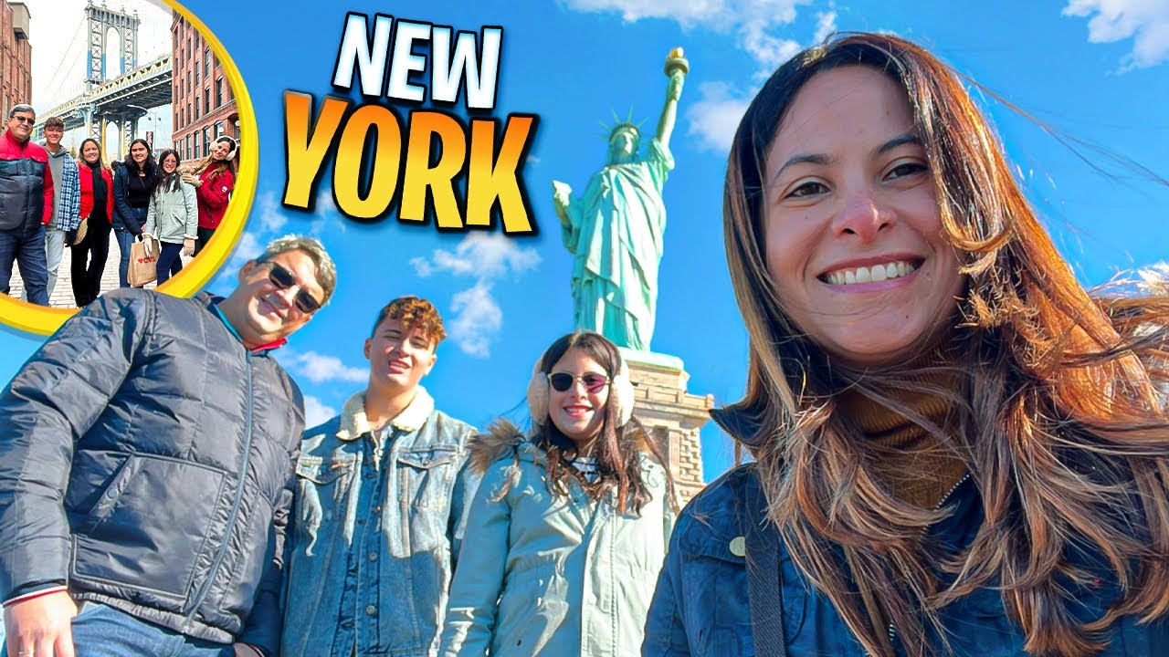 Fim de Semana  em Nova Iorque com Família Maria Clara e JP