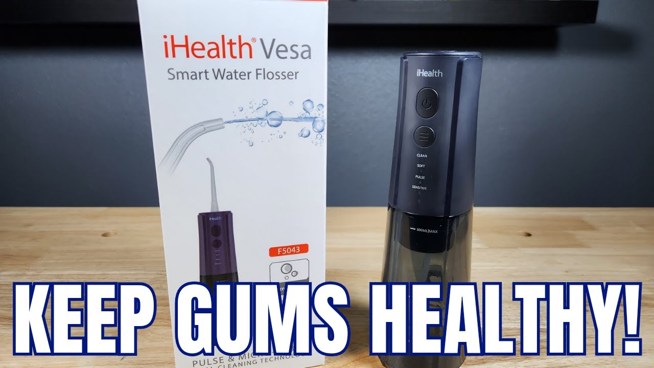 I HEALTH VESA CORDLESS WATER DENTAL FLOSSER REVIEW: BEST WAY TO KEEP GUMS AND HEART HEALTHY