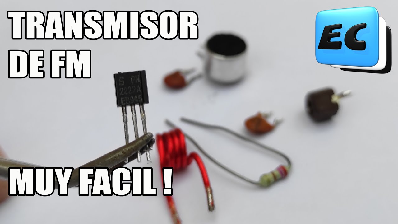 EMISORA DE FM CON UN SOLO TRANSISTOR!!!