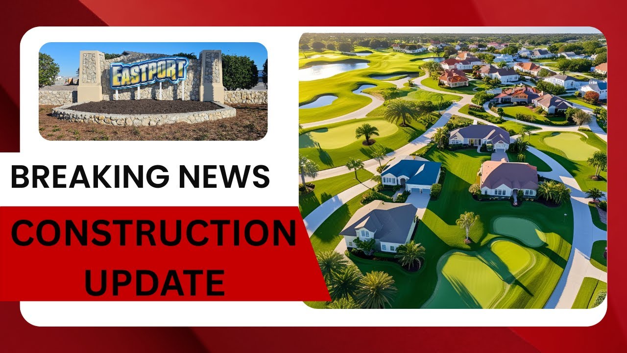 Village of Shady Brook in the Villages Florida Construction UPDATE