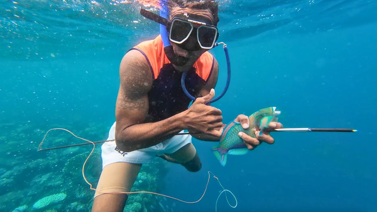 Quick Spearfishing Trip In The Afternoon In Yasawa🇫🇯