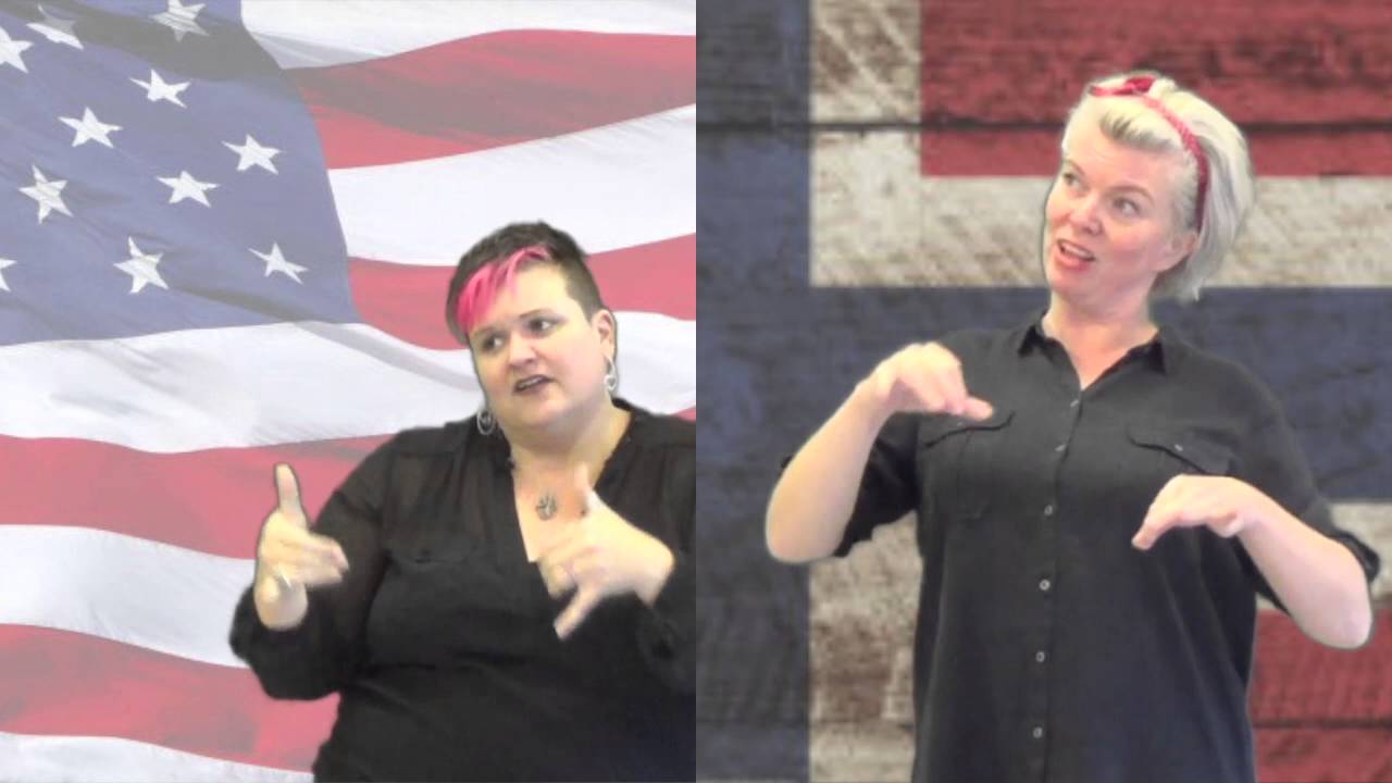 Barbie Girl in American and Norwegian Sign Language
