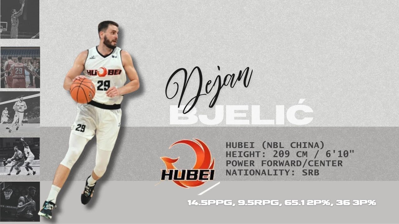 Dejan Bjelić | 2025 | BC Hubei (NBL China)