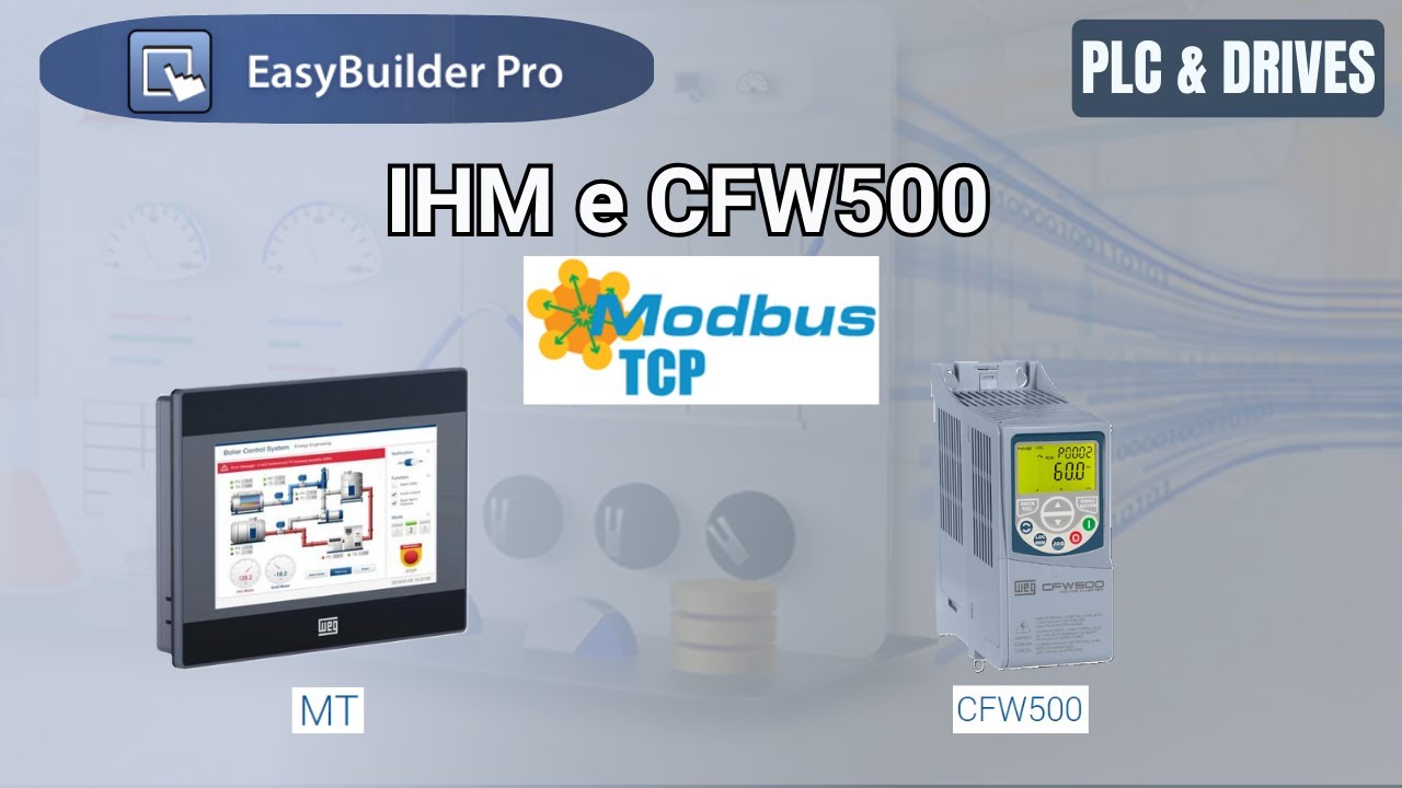 Comunicando a IHM e CFW500 em rede Modbus TCP