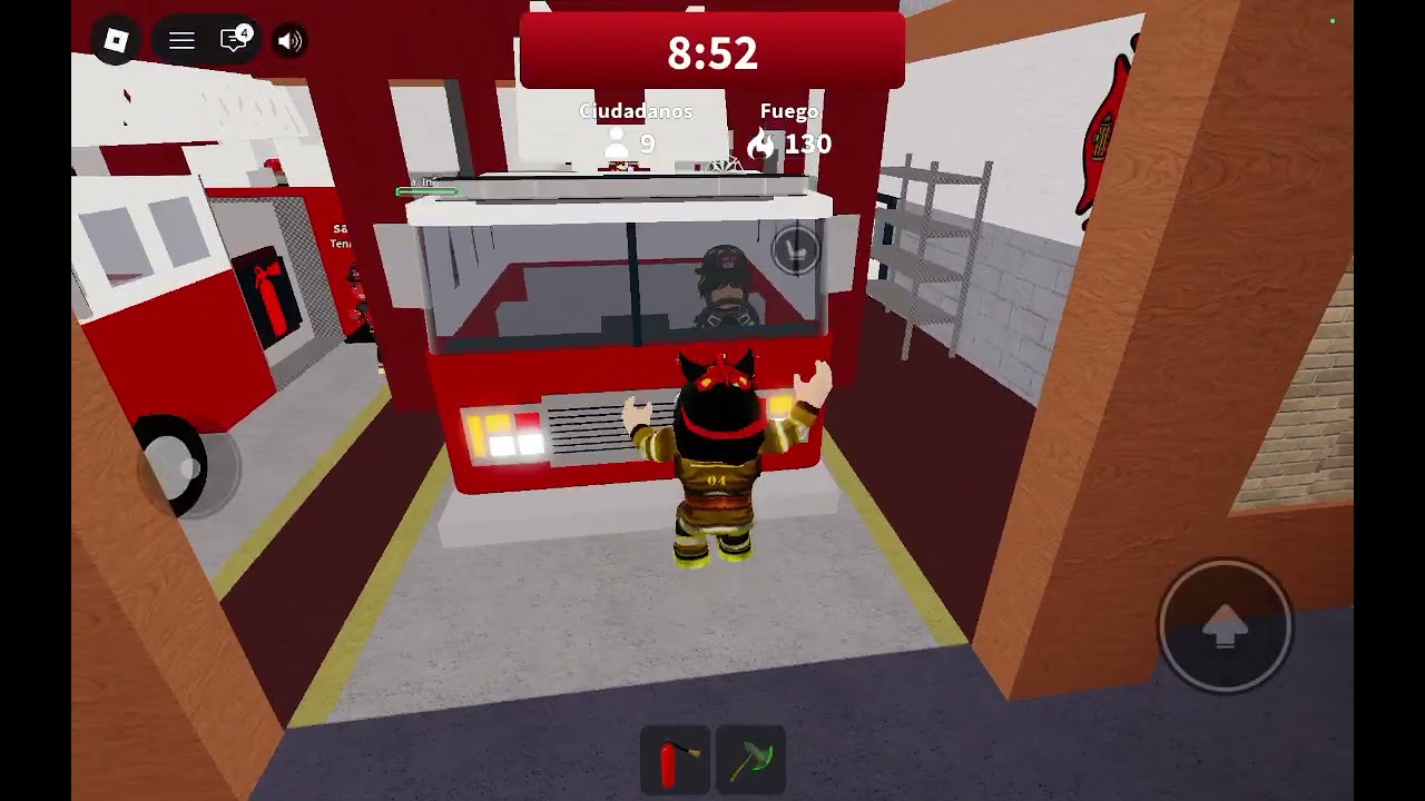 Simulador de bomberos