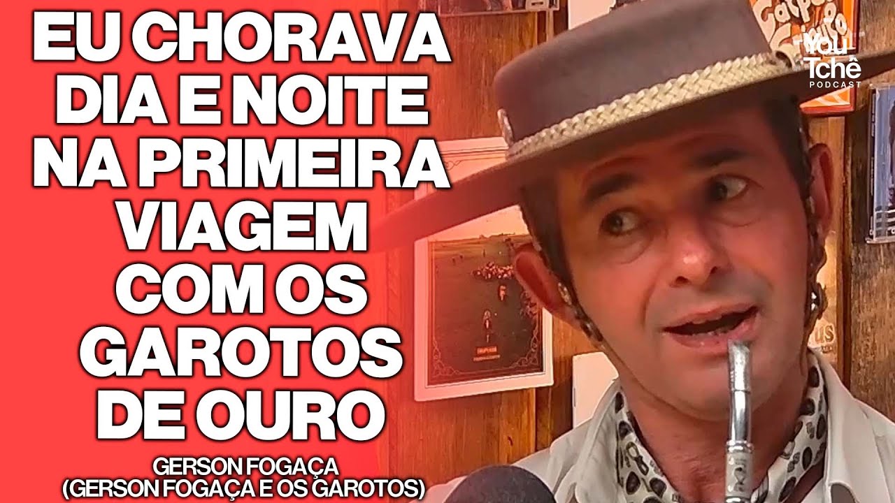 TENTEI ATÉ FUGIR NO MALEIRO DO AVIÃO - GERSON FOGAÇA