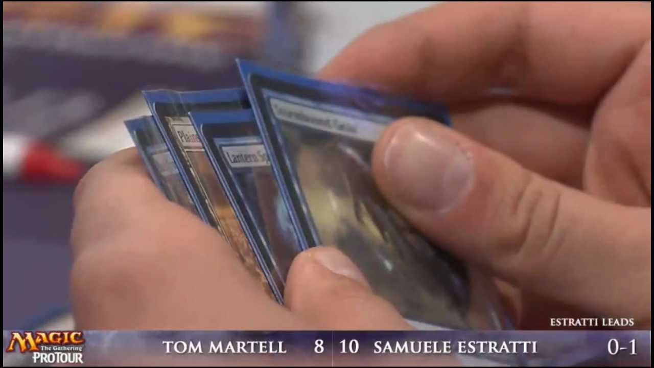 Samuele Estratti's bluff against Tom Martell at pro tour Dark Ascension