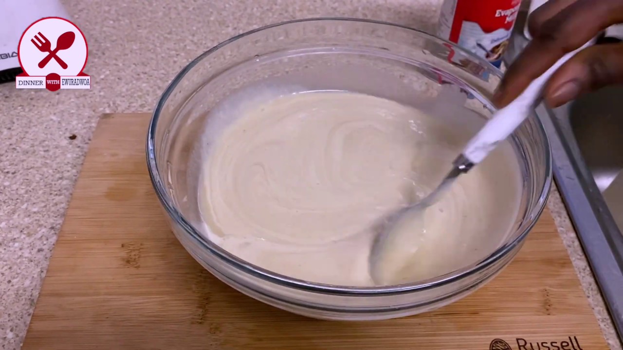 HOW TO MAKE GHANA ICE KENKEY | KENKEY MILKSHAKE